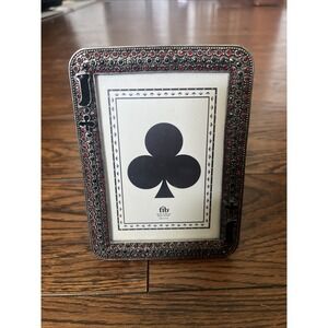 VTG Burton & Burton Fib Jack Of Clubs‎ Picture Frame 4.5" X 3"